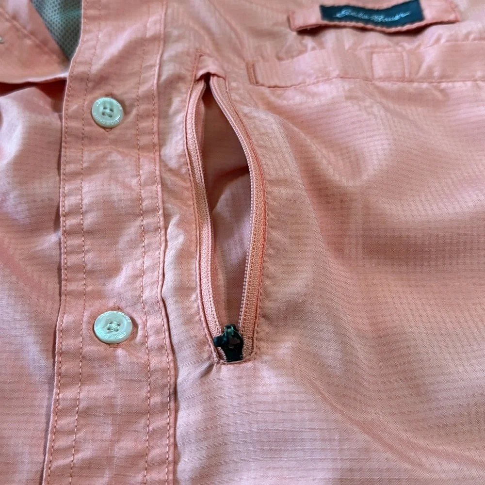 Eddie Bauer Men’s Outdoor Short Sleeve Button‎ Down Shirt - Picture 5 of 11